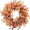 18 Inch Fall Leaves Wreath Fall Wreath Autumn Wreath for Front Door with Fall Leaves